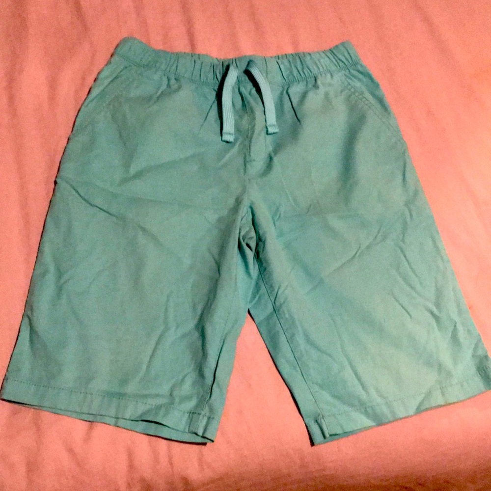 Boys teal shorts